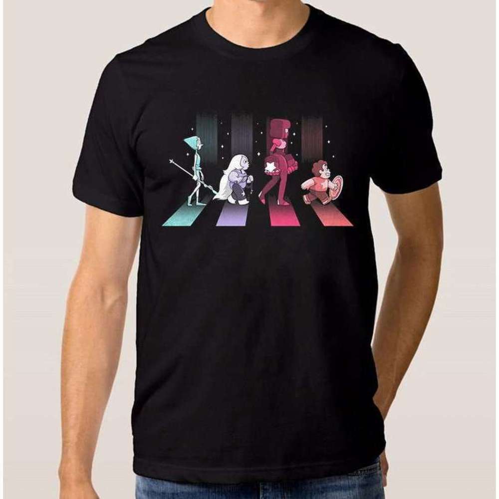 Steven Universe Crystal Abbey Road T Shirt